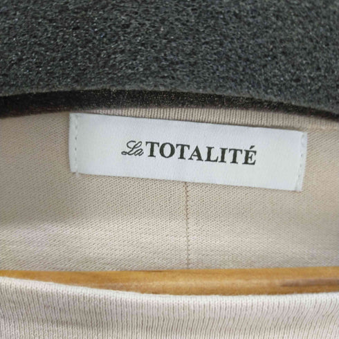 ラトータリテ La Totalite バックスリットリブカットソー レディース ONE SIZE