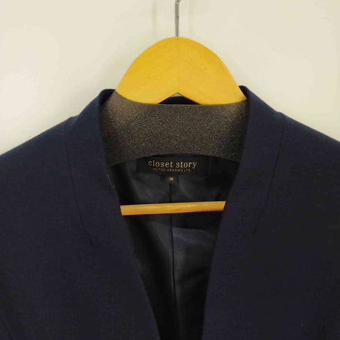 クローゼットストーリー closet story P/RA カラーレスジャケット レディース JPN:38