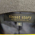 クローゼットストーリー closet story P/RA カラーレスジャケット レディース JPN:38
