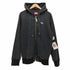 ディーゼル DIESEL D-Gir Track Denim Hoodie ジップアップパーカー メンズ JPN:S