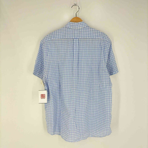 ラルフローレン RALPH LAUREN CLASSIC FIT フラップポケット ボタンダウンギンガムチェックシャツ メンズ import:XL