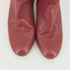 レッドヴァレンティノ RED VALENTINO MADE IN ITALY スタッズベルト シボ革 ショートブーツ VERO CUOIO レディース EUR:37