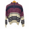 ステューシー Stussy ボーダーハーフジップスウェット レディース import:M