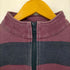ステューシー Stussy ボーダーハーフジップスウェット レディース import:M