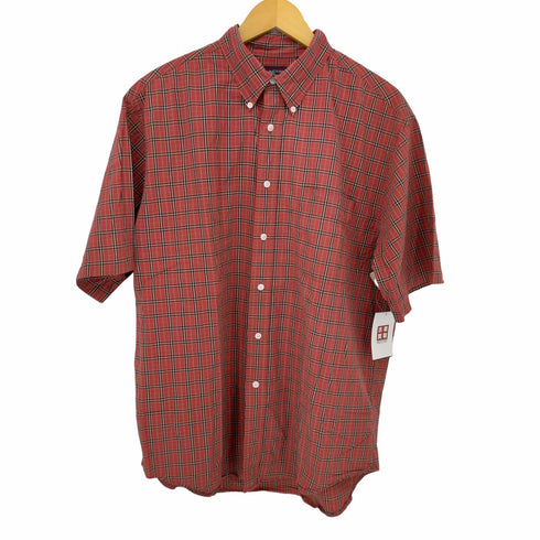 ラウンドツリーアンドヨーク roundtree&yorke コットンチェックBDシャツ メンズ import:L