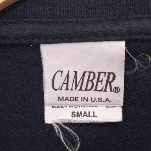 キャンバー CAMBER USA製 胸ポケット ヘビーウェイトTシャツ メンズ JPN:S