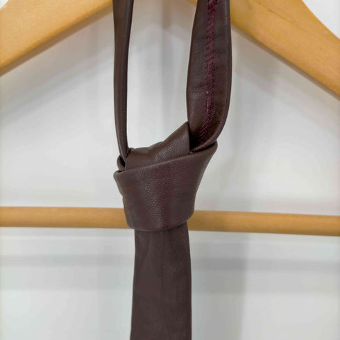 MADE IN ITALY レザーネクタイ メンズ