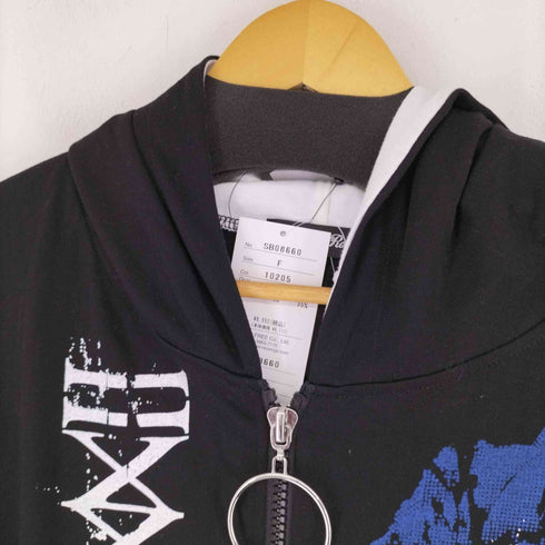 セックスポットリベンジ SEX POT ReVeNGe INSANE LACE UP DESIGN BIG ZIP パーカ メンズ FREE