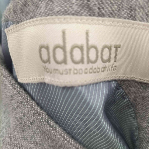 アダバット adabat 2B テーラードジャケット 総裏 メンズ
