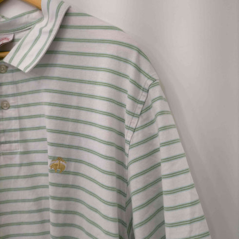 ブルックスブラザーズ BROOKS BROTHERS ボーダーポロシャツ メンズ import:XL