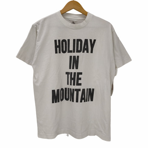 マウンテンリサーチ MOUNTAIN RESEARCH S/S HOLIDAY IN THE MOUNTAIN プリントTシャツ メンズ JPN:L