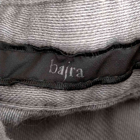 バジュラ bajra プリーツ加工シャツ 襟ワイヤー オーバーダイ メンズ JPN:2