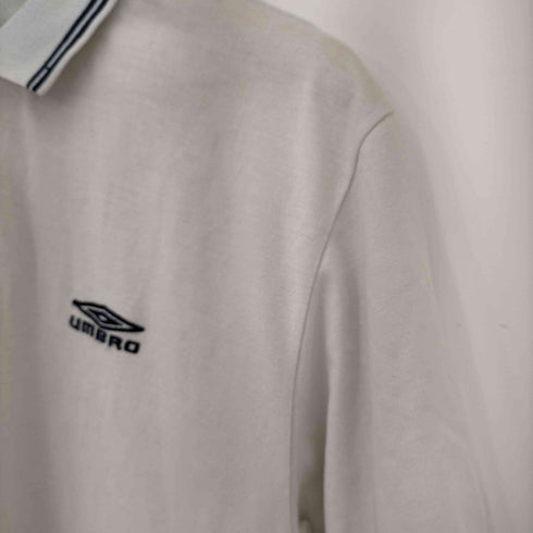 アンブロ UMBRO ロゴ刺繍鹿の子ポロシャツ メンズ import:L
