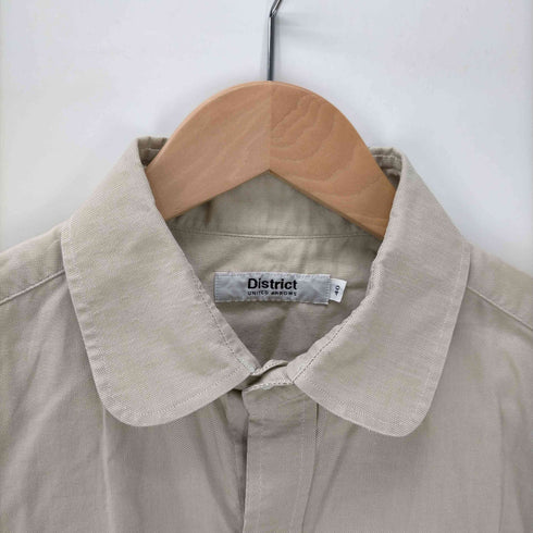 ディストリクトユナイテッドアローズ District UNITED ARROWS L/S ラウンドカラーシャツ メンズ US:40