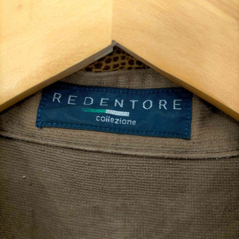 REDENTORE パネルパイソンベロア切替コーデュロイシャツ メンズ import:L
