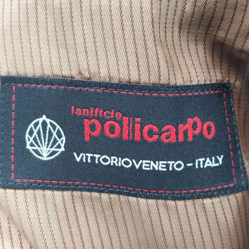 POLICARPO チェック 2B テーラードジャケット メンズ