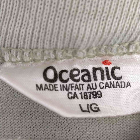 Oceanic カナダ製 アニマルプリント Tシャツ DAWSON CITY YUKON メンズ import:L