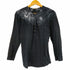 シメオンファラー SIMEON FARRAR Y2K ペイント加工 ヘンリーネックカットソー メンズ import:S