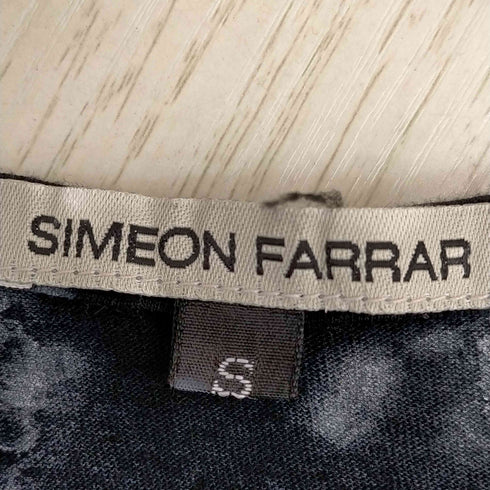 シメオンファラー SIMEON FARRAR Y2K ペイント加工 ヘンリーネックカットソー メンズ import:S