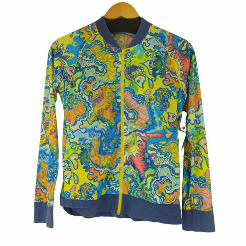 PSYCHEDELIC LOVE CLOTHES 総柄サテンジャージ Y2K レディース ONE SIZE