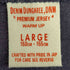 デニムダンガリー DENIM DUNGAREE ドッキング フットボールシャツ メンズ import:L