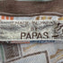 パパス papas リネン100 サーフ柄 アロハシャツ メンズ import:M