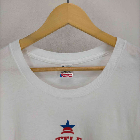 フルーツオブザルーム FRUIT OF THE LOOM 90S SEATTLE 90S GOODWILL GAMES 発泡プリント半袖Tシャツ メンズ JPN:XL