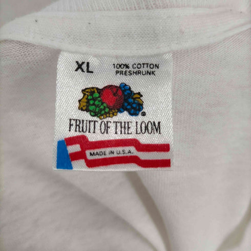 フルーツオブザルーム FRUIT OF THE LOOM 90S SEATTLE 90S GOODWILL GAMES 発泡プリント半袖Tシャツ メンズ JPN:XL