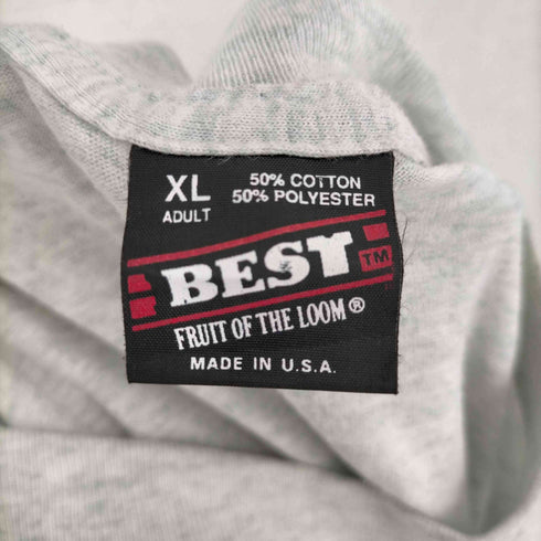フルーツオブザルーム FRUIT OF THE LOOM 黒タグ 80~90S プリント半袖Tシャツ メンズ JPN:XL