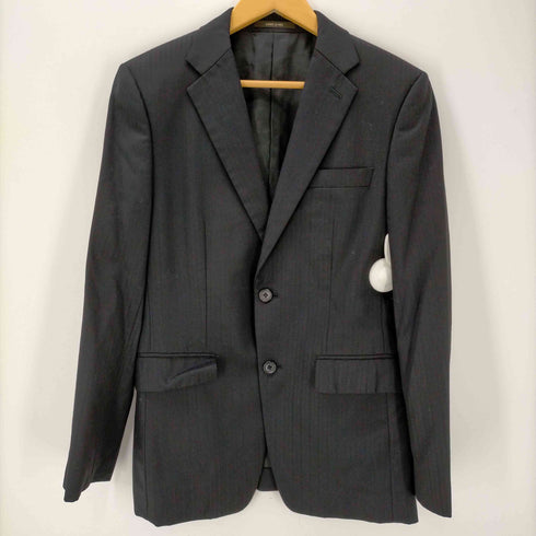 コムサメン COMME CA MEN シャドーストライプ ウールセットアップ メンズ 44F