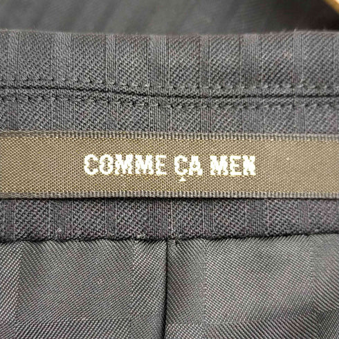 コムサメン COMME CA MEN シャドーストライプ ウールセットアップ メンズ 44F