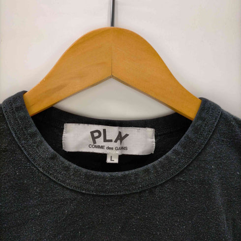 プレイコムデギャルソン PLAY COMME des GARCONS S/S ゴールドワッペンプリントTシャツ メンズ JPN:L