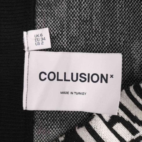 コリュージョン collusion プリントデザインタイトロングスカート レディース EUR:34