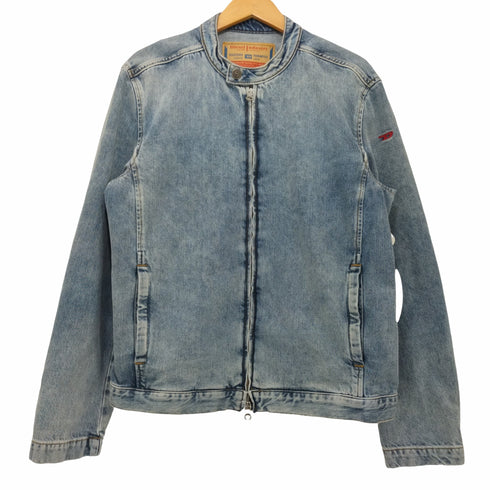 ディーゼルインダストリー Diesel Industry 2024SS グレンマーティンス D-GLORY ZIPPED JACKET ジップアップデニムジャケット メンズ JPN:M