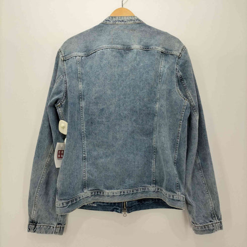 ディーゼルインダストリー Diesel Industry 2024SS グレンマーティンス D-GLORY ZIPPED JACKET ジップアップデニムジャケット メンズ JPN:M