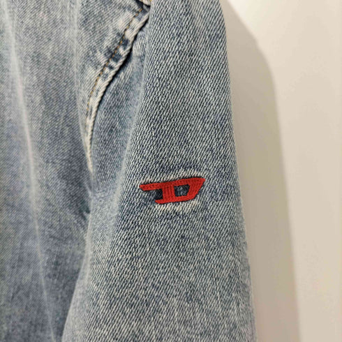 ディーゼルインダストリー Diesel Industry 2024SS グレンマーティンス D-GLORY ZIPPED JACKET ジップアップデニムジャケット メンズ JPN:M
