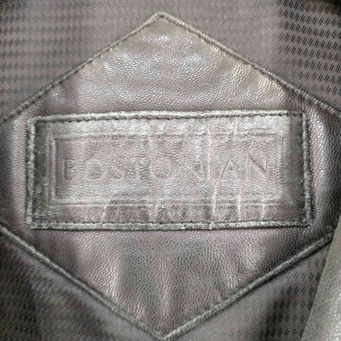 ボストニアン BOSTONIAN レザー カーコート メンズ import:L