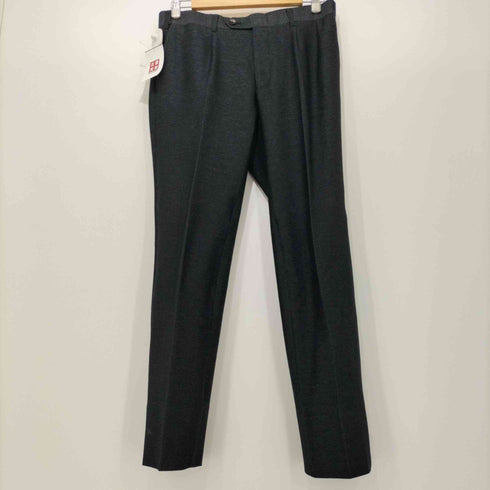 スーツセレクト SUIT SELECT CLASSICO TAPERED コットンブレンド2釦ジャケット/ネイビー×ソフトデニム/パッチポケット メンズ 170 92 80