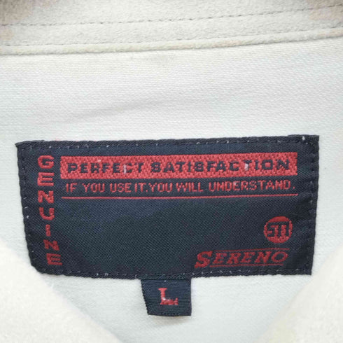 SERENO フェイクスエードウエスタシャツ メンズ import:L