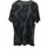 ディーゼル DIESEL 総柄 レザーロゴパッチ クルーネックTシャツ メンズ import:L