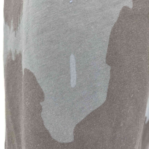 ディーゼル DIESEL 総柄 レザーロゴパッチ クルーネックTシャツ メンズ import:L