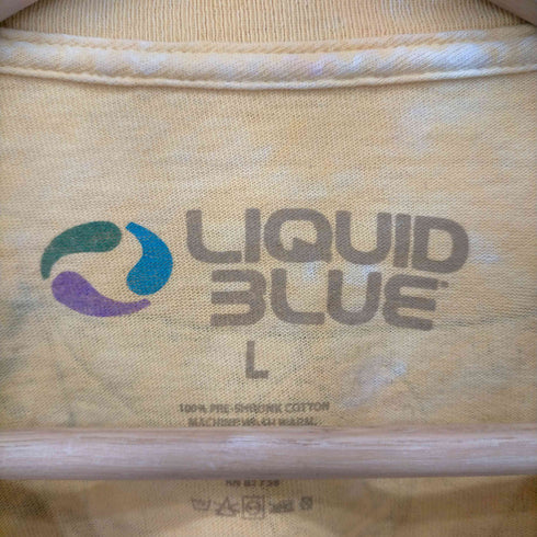 リキッドブルー LIQUID BLUE 2000年コピーライト タイダイプリントTシャツ POSITIVE VIBRATIONS メンズ import:L