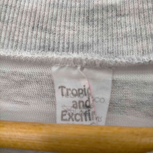 両面プリントボーダーTシャツ メンズ
