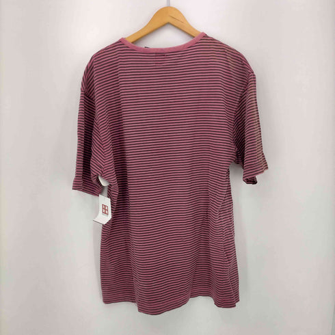 ギャップ Gap 90S MADE IN USA ガーメントダイヘンリーネックボーダーカットソー メンズ import:L