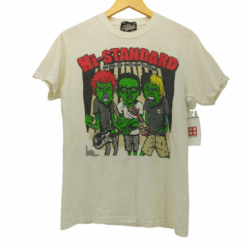 ハイスタンダード HI-STANDARD NDMF プリント モンスター バンドTシャツ メンズ JPN:S