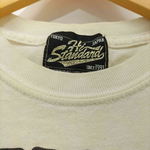 ハイスタンダード HI-STANDARD NDMF プリント モンスター バンドTシャツ メンズ JPN:S