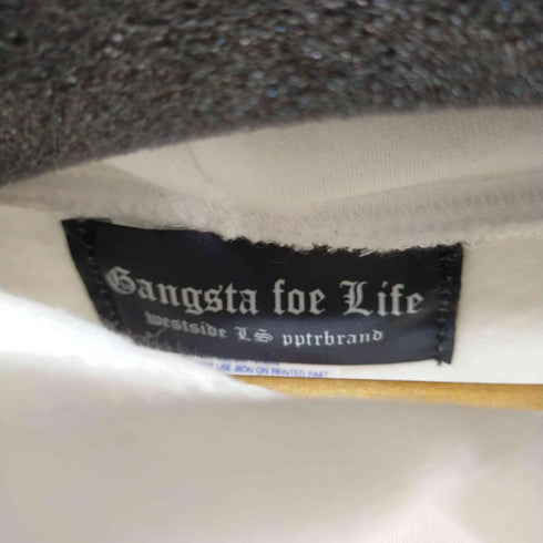 GANGSTA FOR LIFE オーバーサイズドパーカー メンズ ONE SIZE