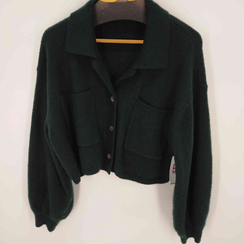 ダブルクローゼット w closet クロップドポロカーディガン レディース ONE SIZE