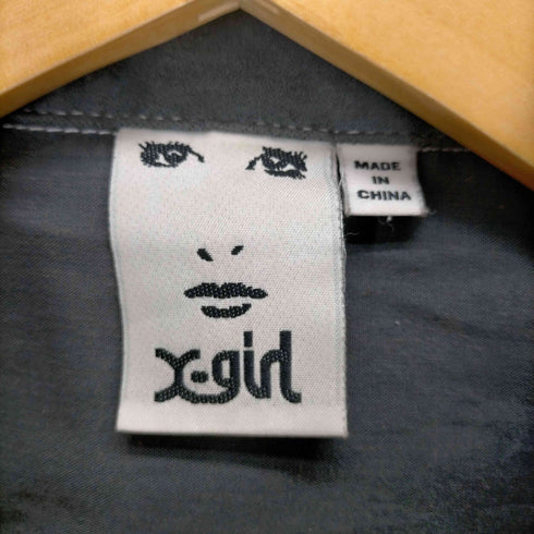 エックスガール X-girl 21SS FAUX SUEDE SHIRT レディース JPN:S