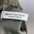 ビューティーアンドユースユナイテッドアローズ BEAUTY & YOUTH UNITED ARROWS ドレープサテンギャザーワイドパンツ レディース